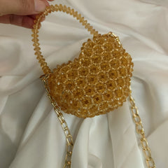 Acrylic beads bag