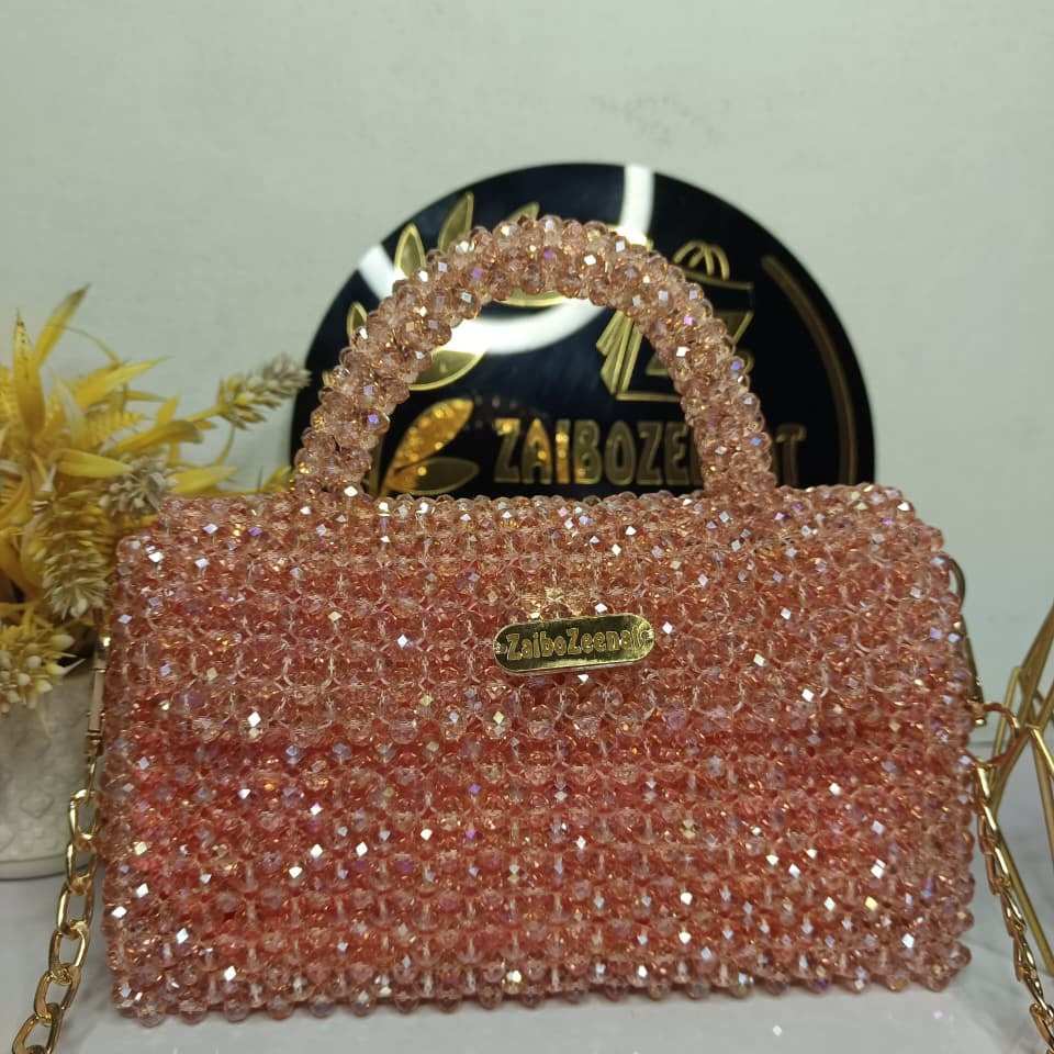 Glass crystal bag