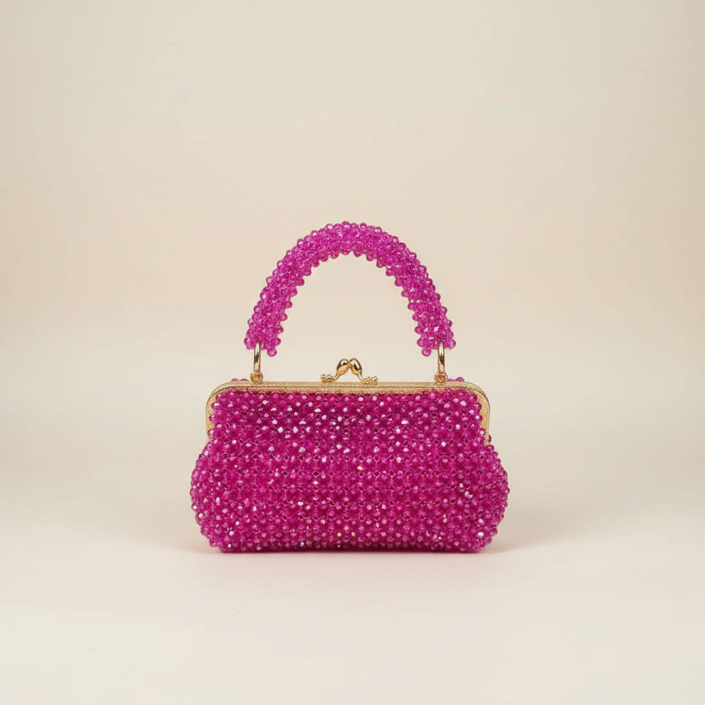 Metallic frame bag