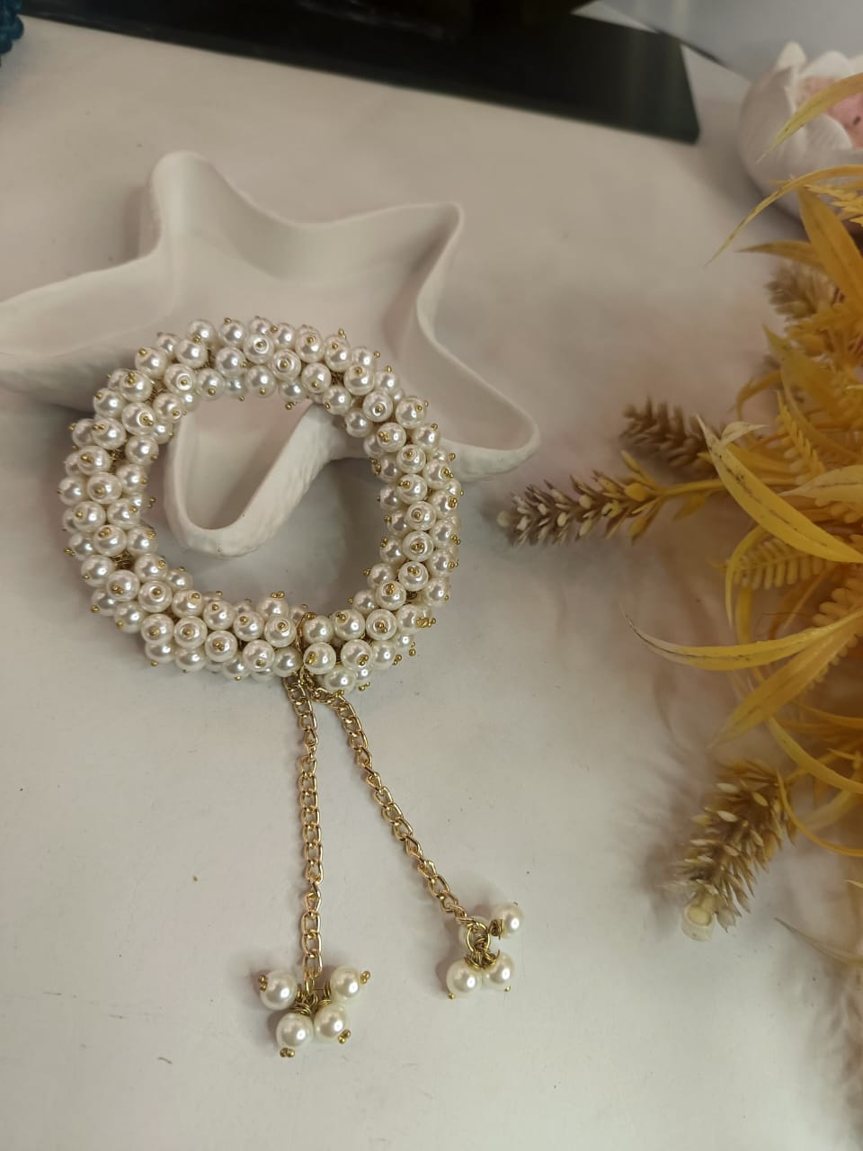 Gajra bracelet pair