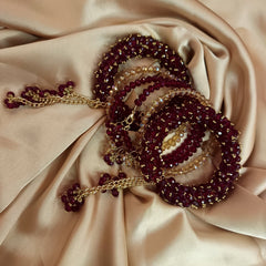 Bridal gajra set