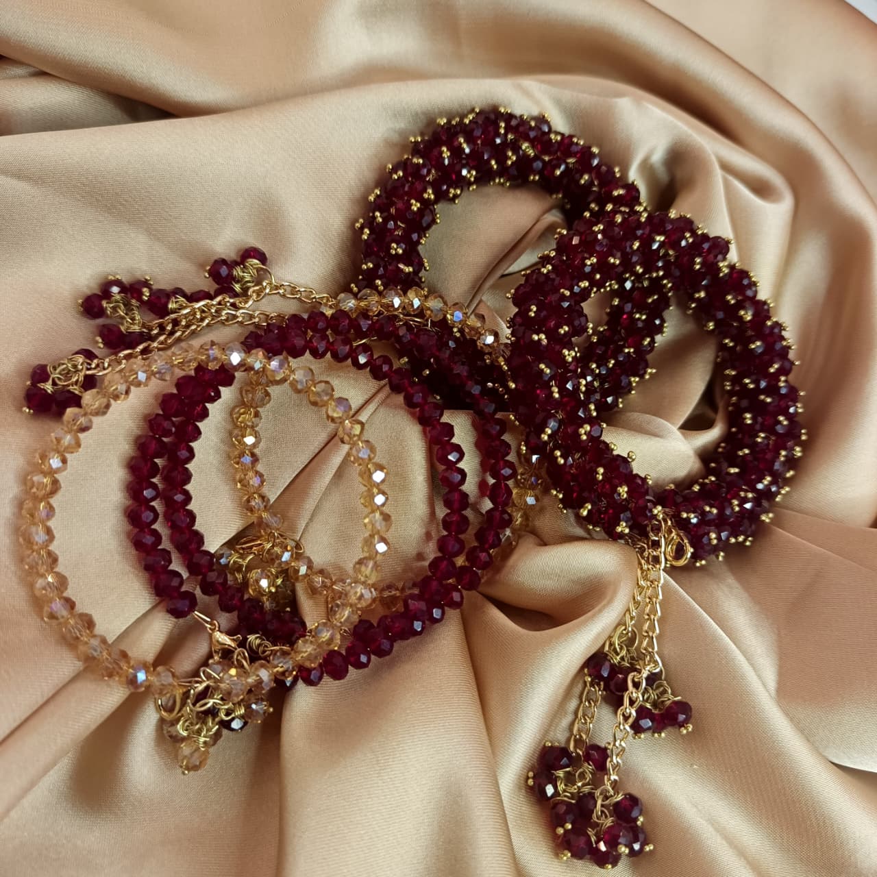 Bridal gajra set