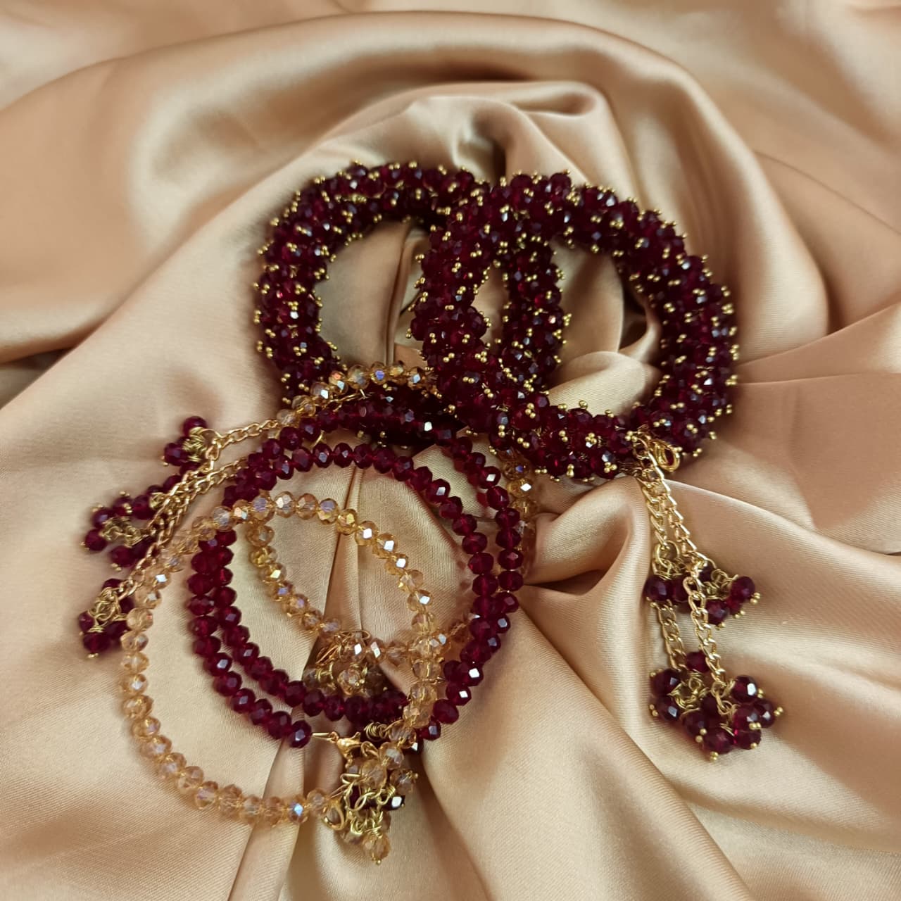 Bridal gajra set
