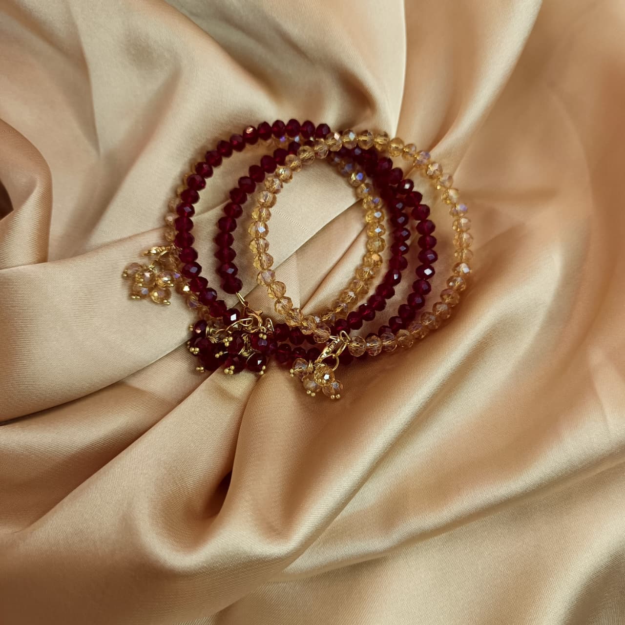 Bridal gajra set