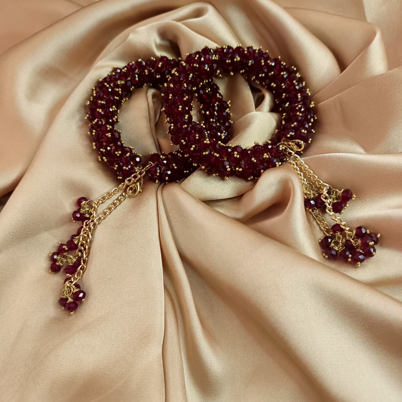 Bridal gajra set