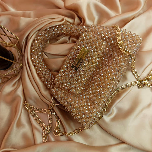 Glass crystal bag