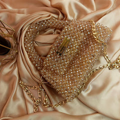 Glass crystal bag
