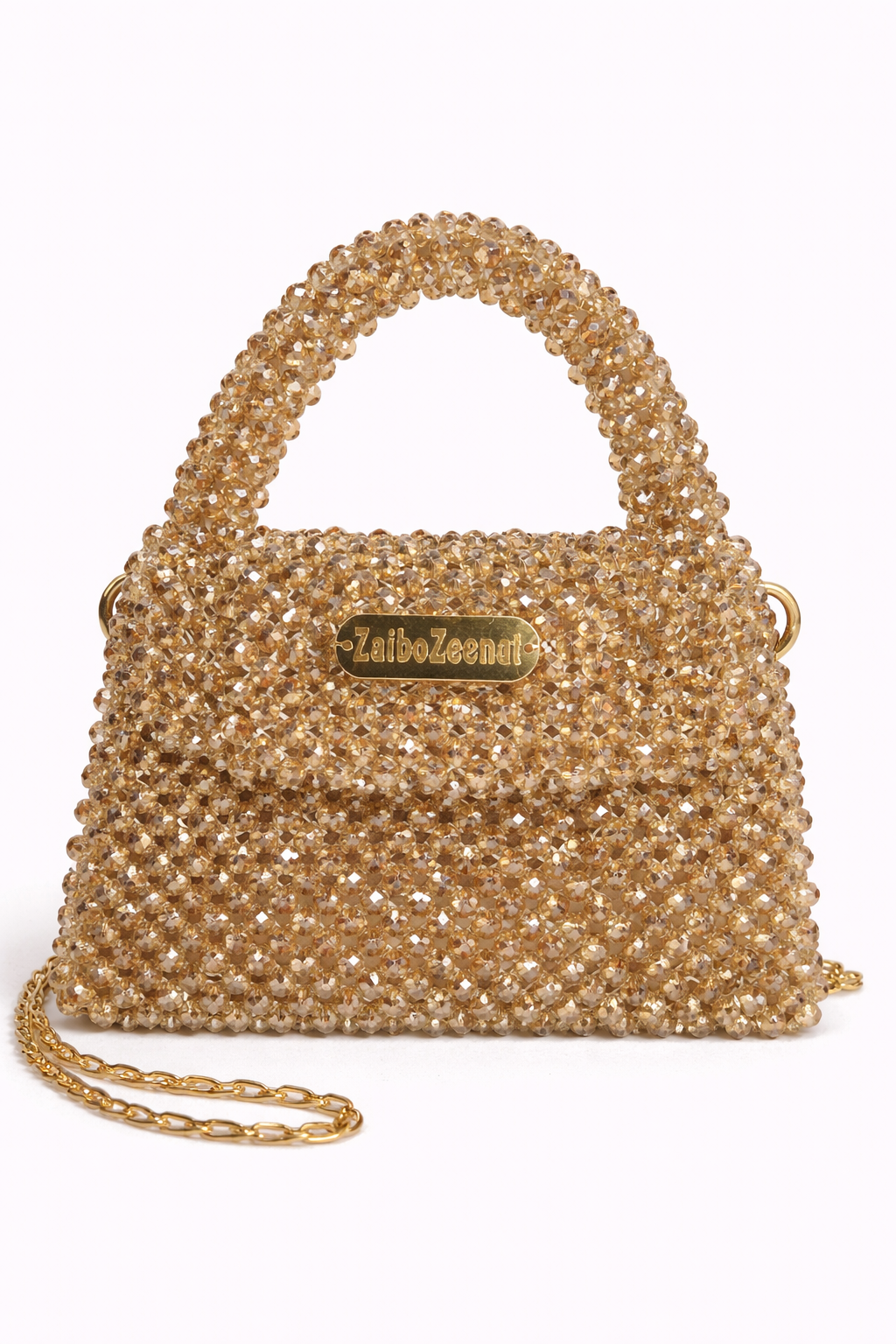 Glass crystal bag