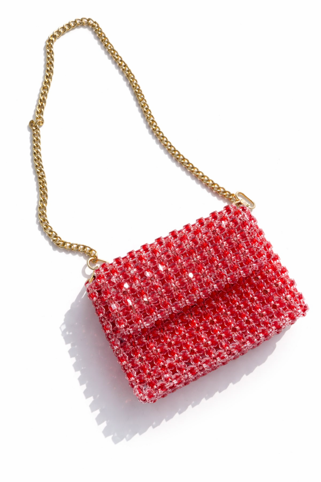 Plastic pearls bag