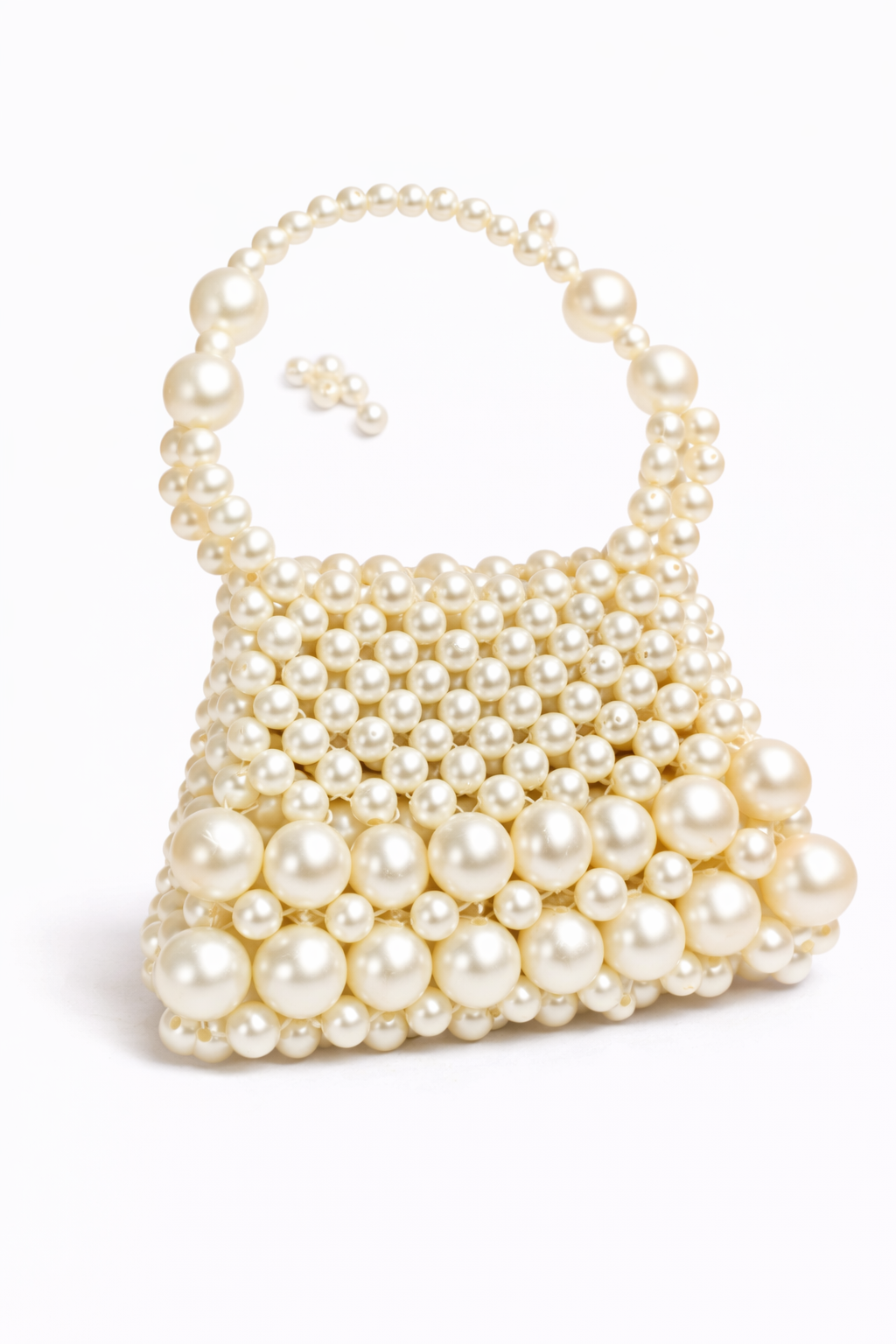 Plastic pearls bag
