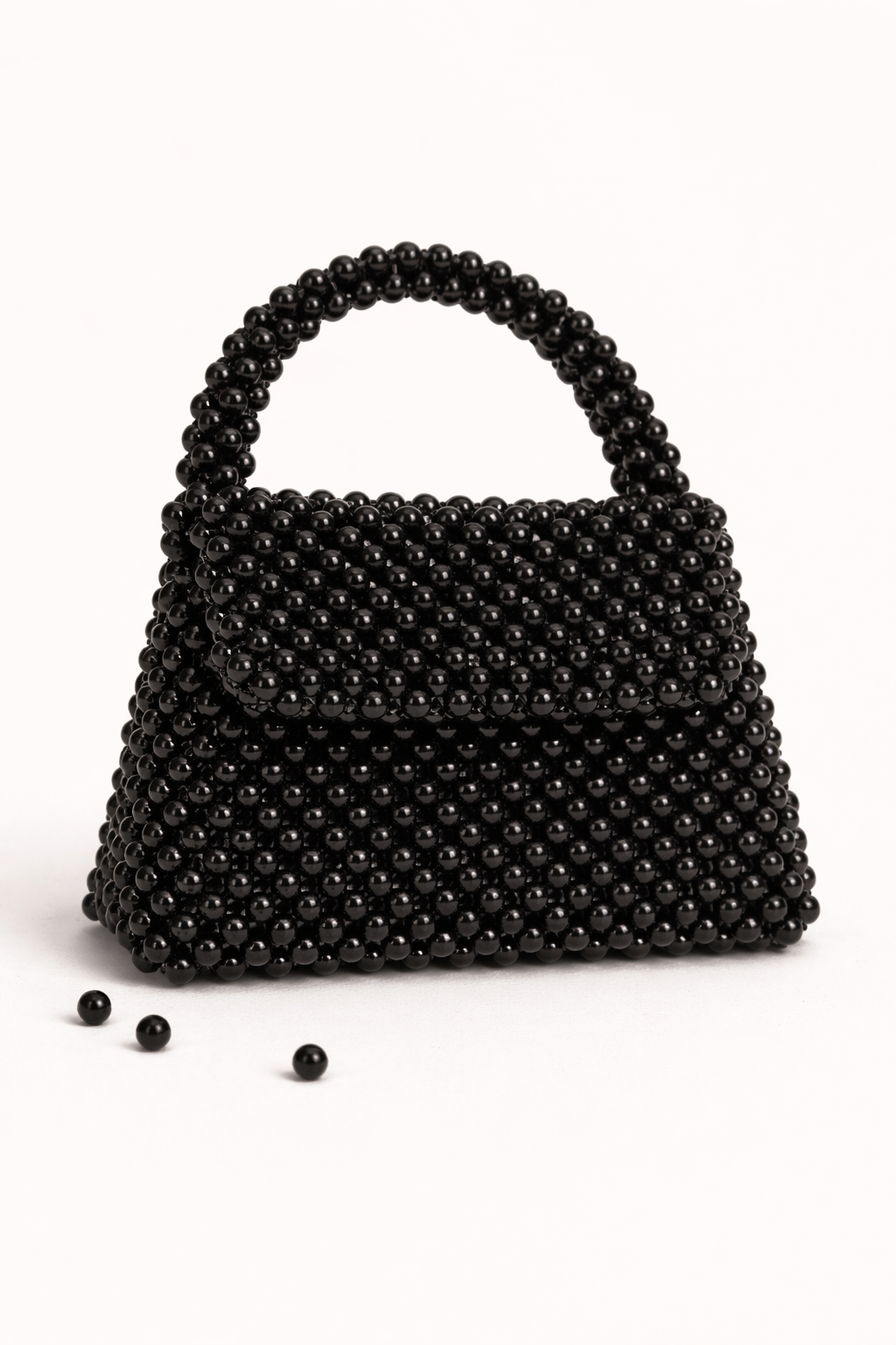 Plastic pearls bag