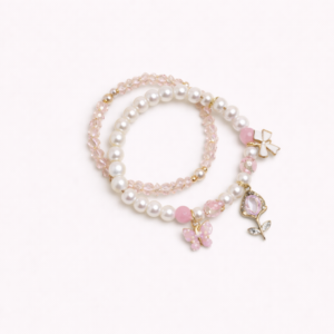 Multi charms  2 layer breclet