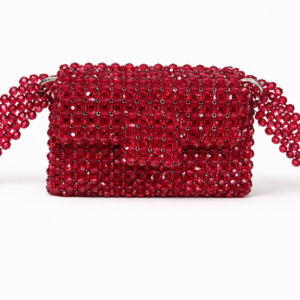 Acrylic beaded bag