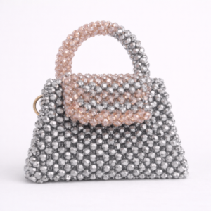 Metallic crystal bag