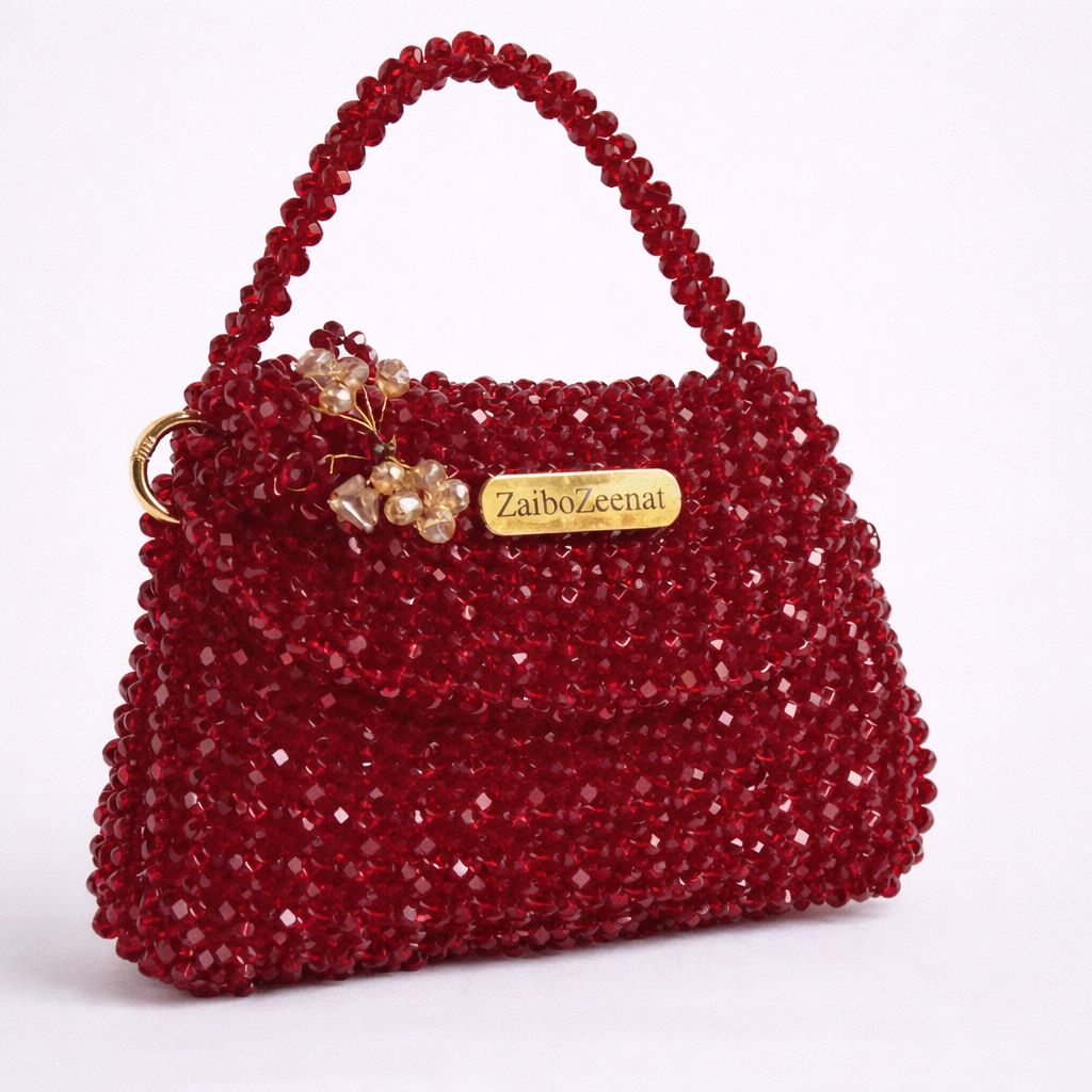Glass crystal bag