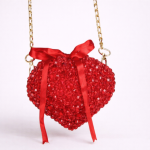 Acrylic heart bag