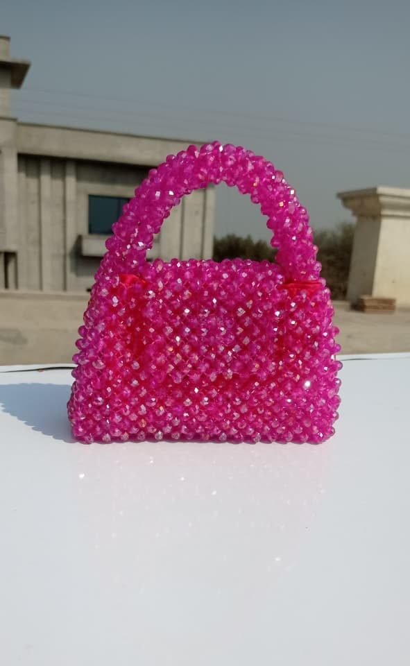 Glass crystal bag