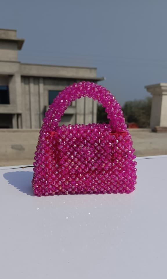 Glass crystal bag