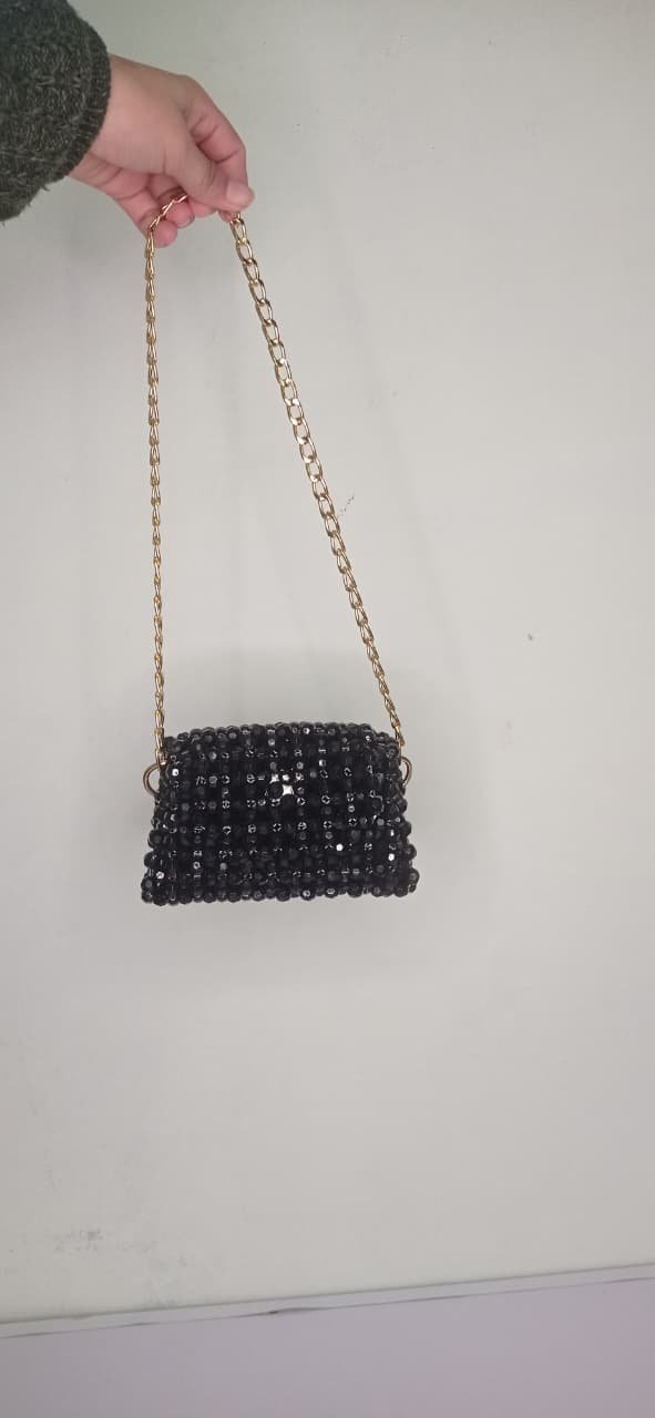 Acrylic bead bag