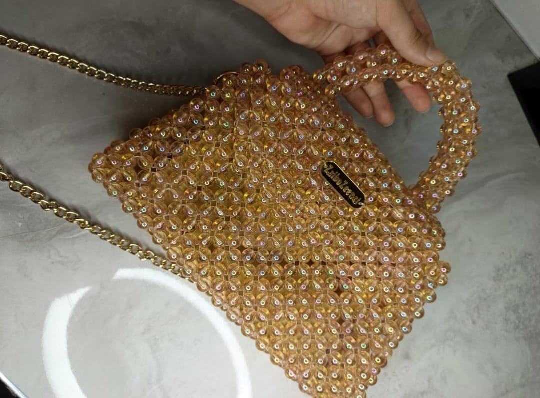 Plastic kancha beads  bag